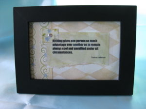 Framed Quote #2