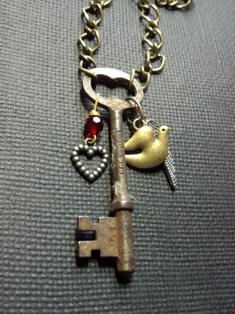 Vintage Key Necklaces Somewhither Arts